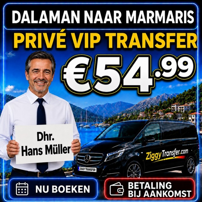 Dalaman naar Marmaris